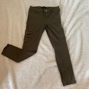 Army green cargo pants